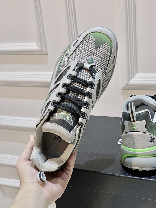 ルイヴィトン靴角部分ディテール